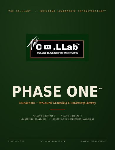 The .LLab Blueprint™ — Phase One: Foundations cover