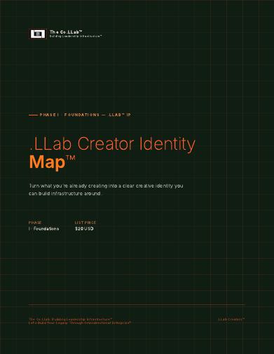 .LLab Creator Identity Map™ cover
