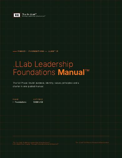 .LLab Leadership Foundations Manual™ cover