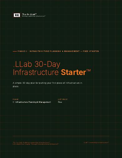 .LLab 30-Day Infrastructure Starter™ cover