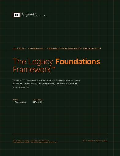 The .LLab Legacy Foundations Framework™ cover