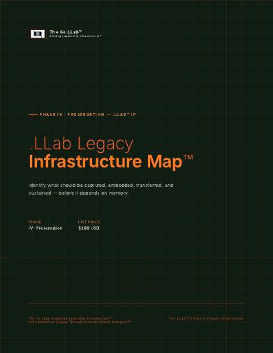 .LLab Legacy Infrastructure Map™ cover