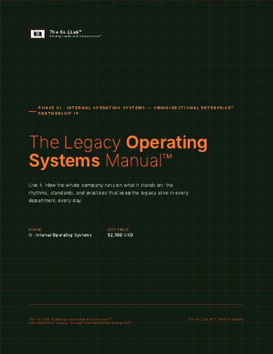 The .LLab Legacy Operating Systems Manual™ cover