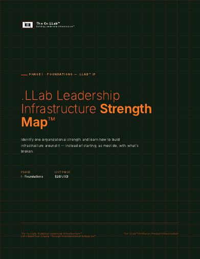 .LLab Leadership Infrastructure Strength Map™ cover
